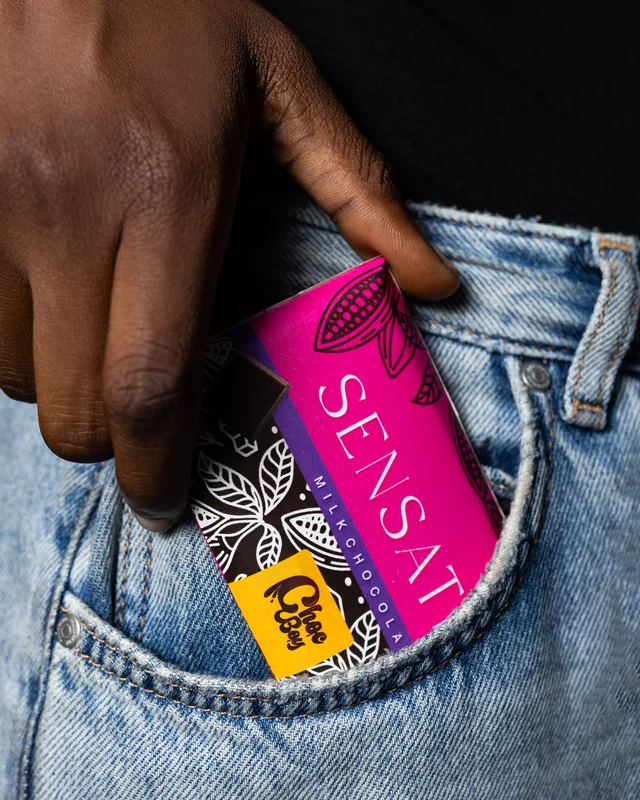 Sensation, Milk chocolate · 60g, in its original ChocBoy packaging