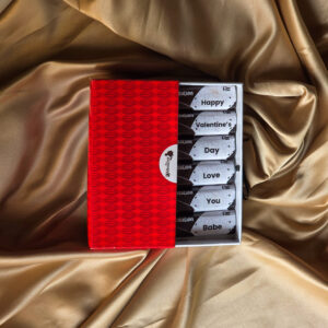 Customized box of chocolate 6 pieces
