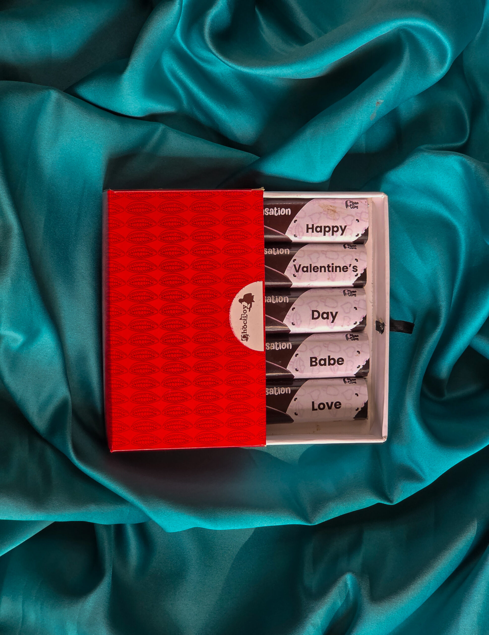 Customized box of chocolate 5 pieces - Image 2