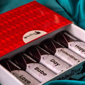 Customized box of chocolate 5 pieces