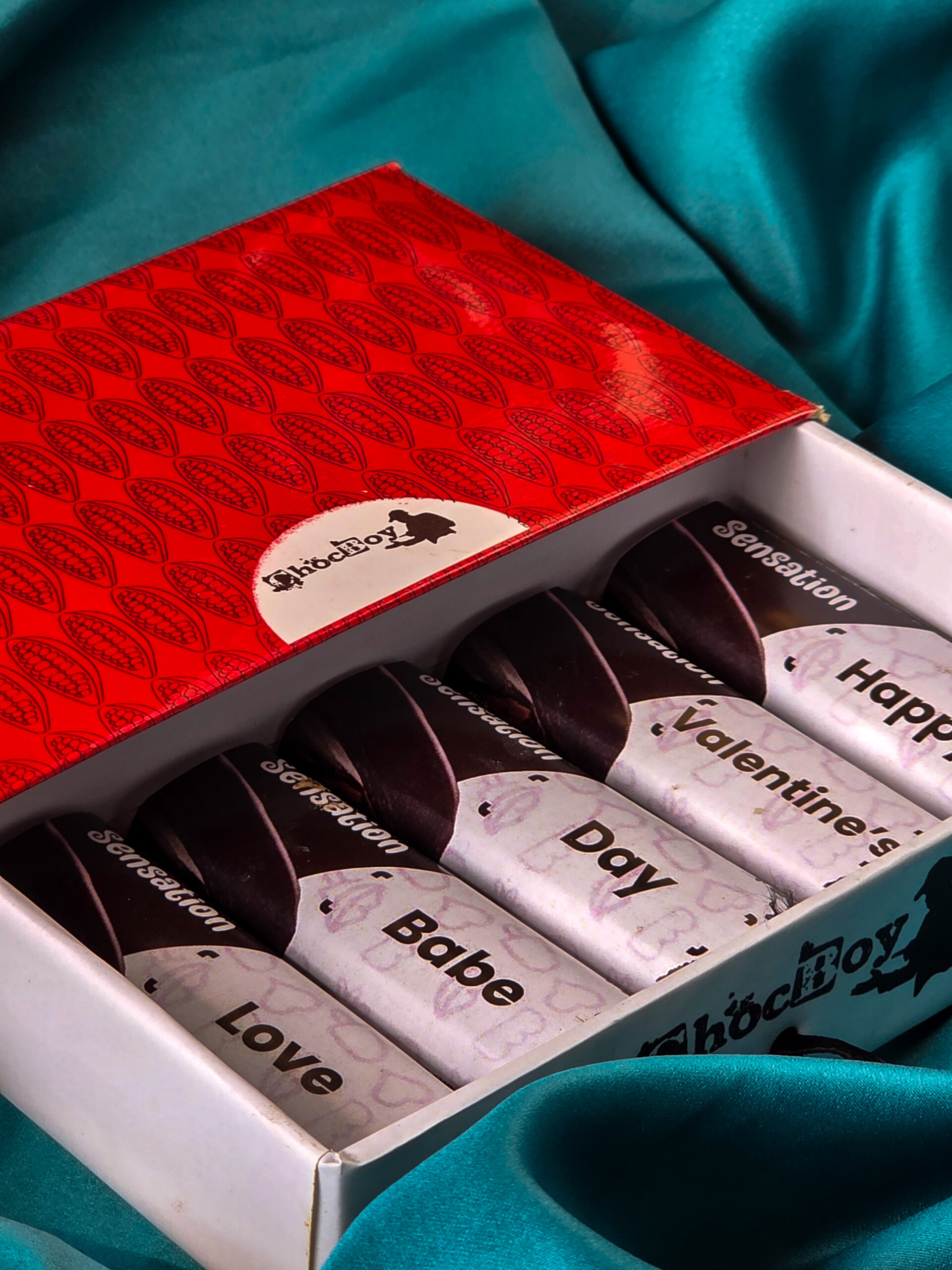 Customized box of chocolate 5 pieces